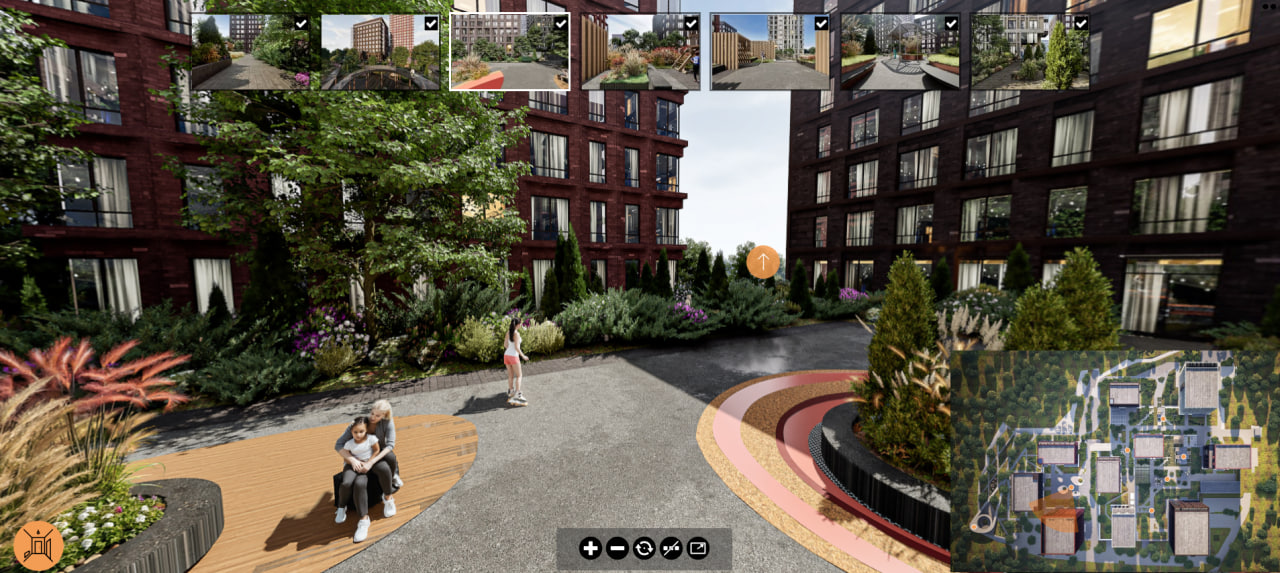 Рендеры ЖК в 3D туре